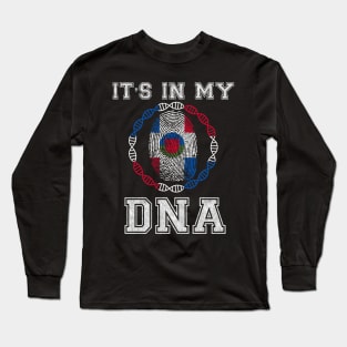 Dominican Republic  It's In My DNA - Gift for Dominican From Dominican Republic Long Sleeve T-Shirt